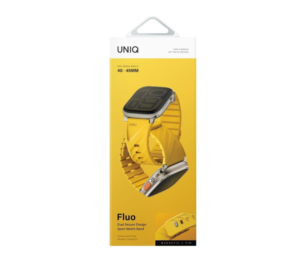 Uniq Pasek Fluo do Apple Watch 49/46/45/44/42/41/40mm Magnetic - 1359227 - zdjęcie 3